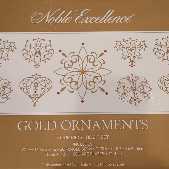 NIB Gold Excellance 4 pc Tibet Set - Picture 3 of 7